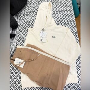 Kith Cream/Tan Sweat suit
